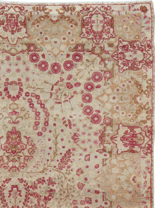 Antique Persian Lavar Kerman Rug, No.9830 - Gsblank