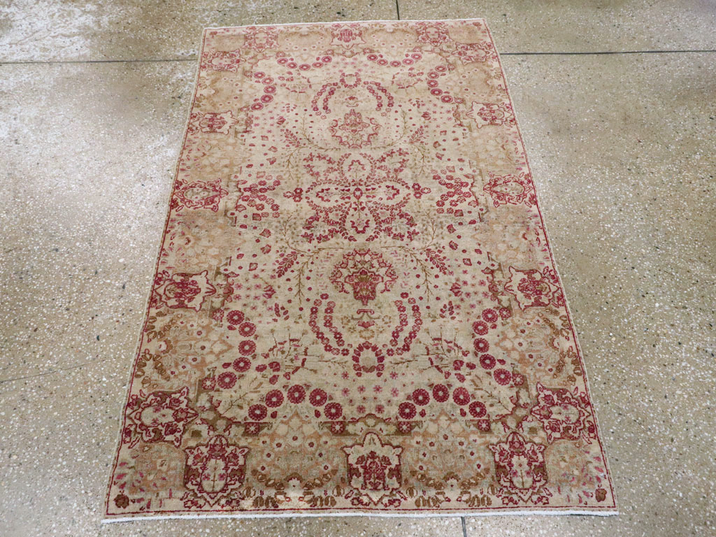 Antique Persian Lavar Kerman Rug, No.9830 - Gsblank