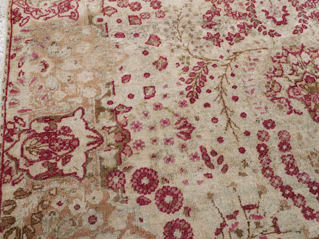 Antique Persian Lavar Kerman Rug, No.9830 - Gsblank