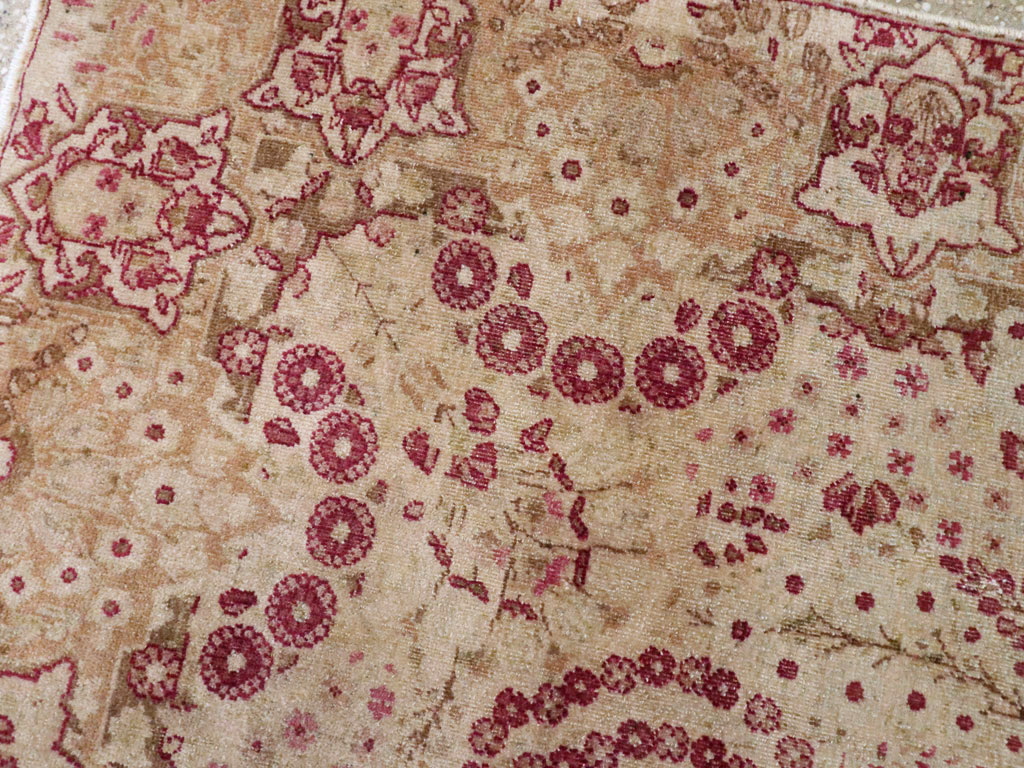 Antique Persian Lavar Kerman Rug, No.9830 - Gsblank