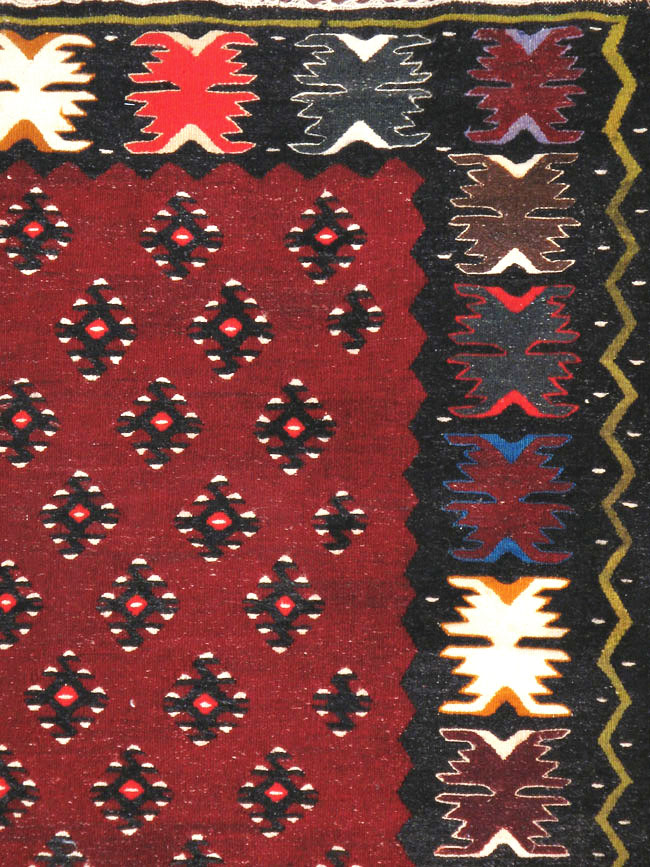 Vintage Anatolian Kilim, No.9849 - Gsblank