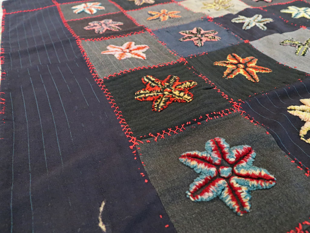 Antique American Embroidered Quilt, No.9865 - Gsblank