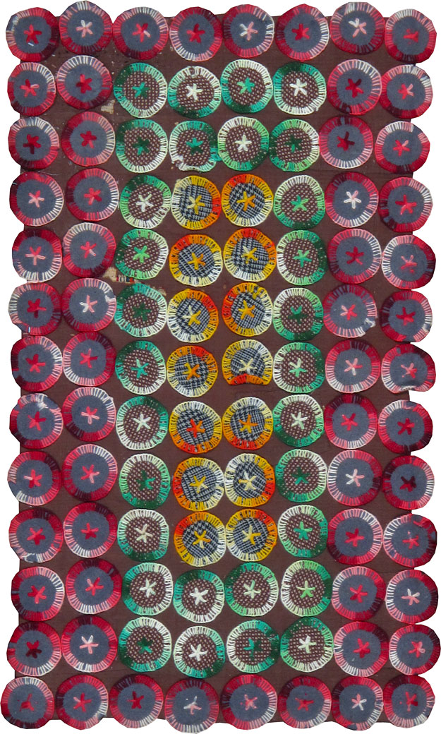 Vintage American Penny Textile, No.9872 - Gsblank