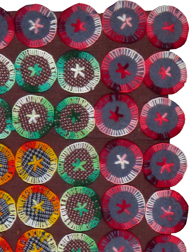 Vintage American Penny Textile, No.9872 - Gsblank