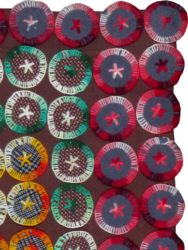 Vintage American Penny Textile, No.9872 - Gsblank