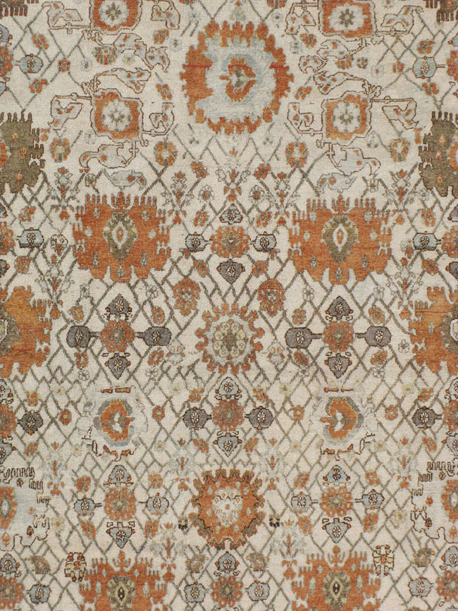Antique Persian Bibikabad Carpet, No.9877 - Gsblank