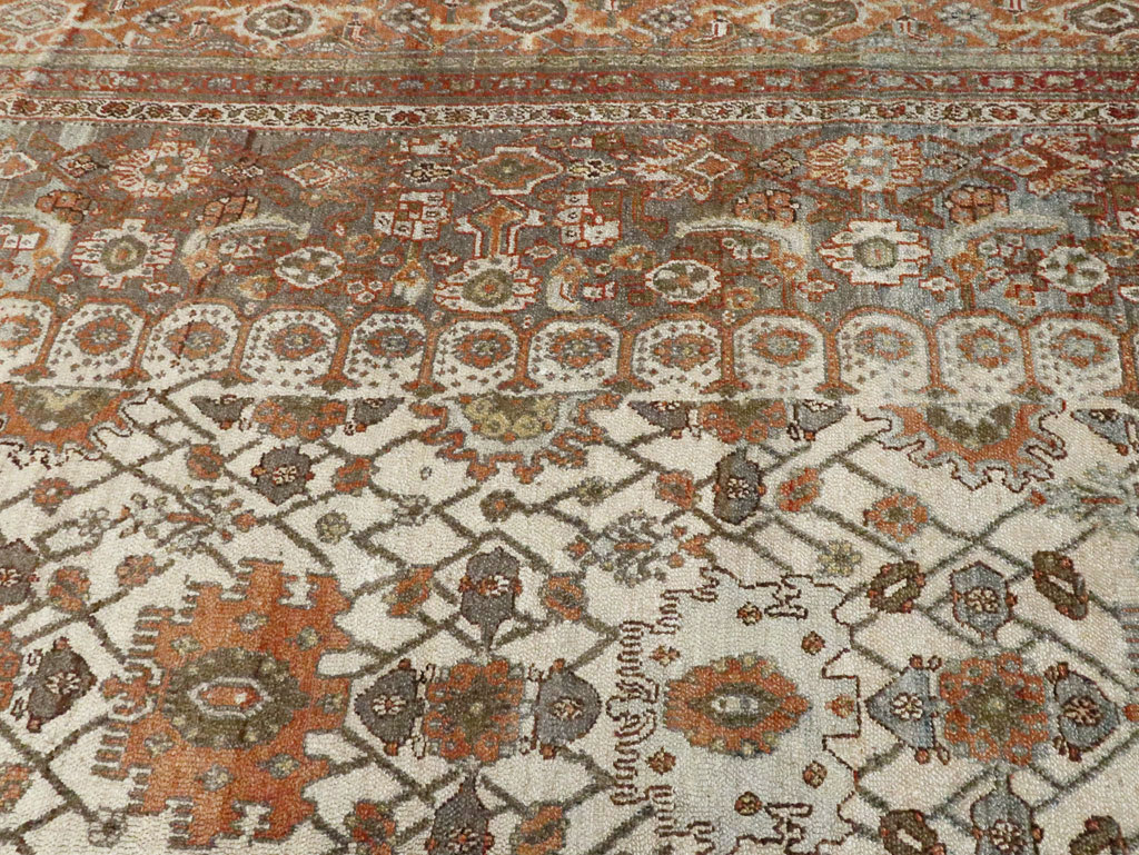 Antique Persian Bibikabad Carpet, No.9877 - Gsblank