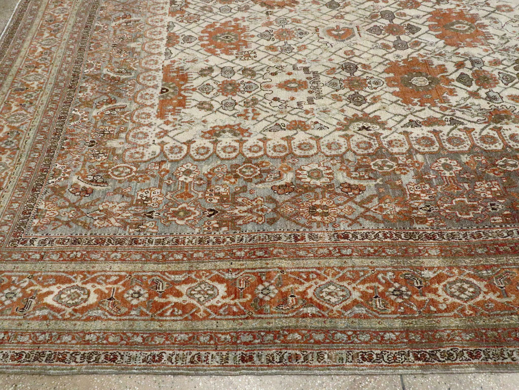 Antique Persian Bibikabad Carpet, No.9877 - Gsblank