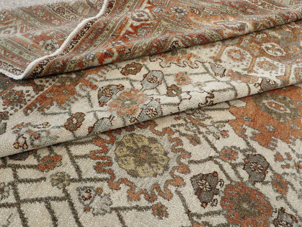 Antique Persian Bibikabad Carpet, No.9877 - Gsblank