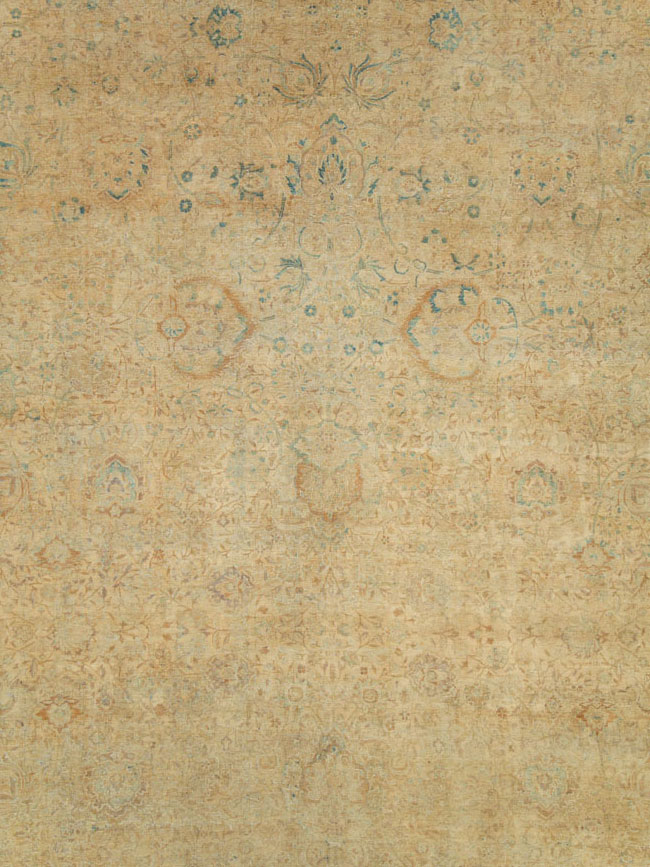 Antique Persian Lavar Kerman Carpet, No.9905 - Gsblank