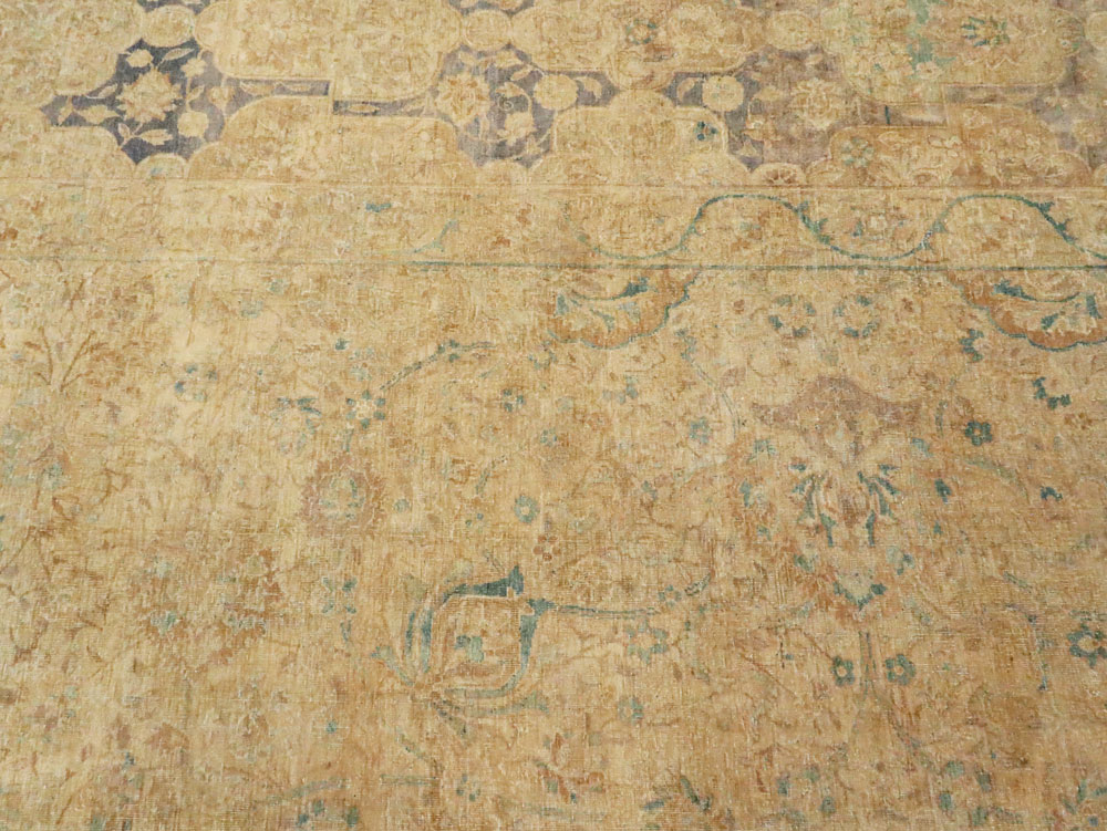 Antique Persian Lavar Kerman Carpet, No.9905 - Gsblank