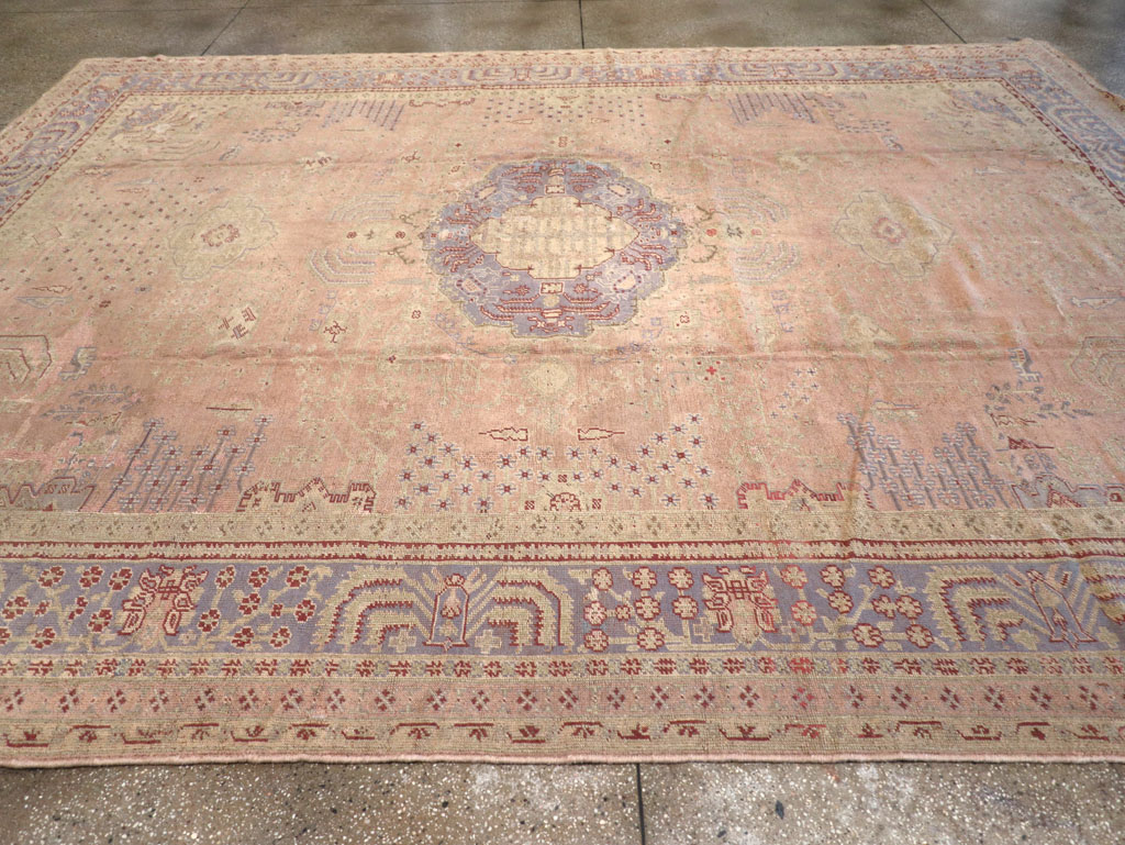 An Oushak Carpet, No.9920 - Gsblank