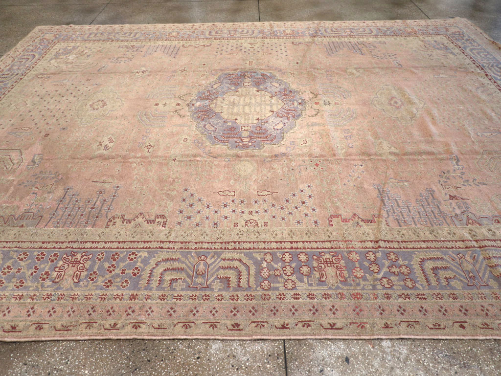 An Oushak Carpet, No.9920 - Gsblank