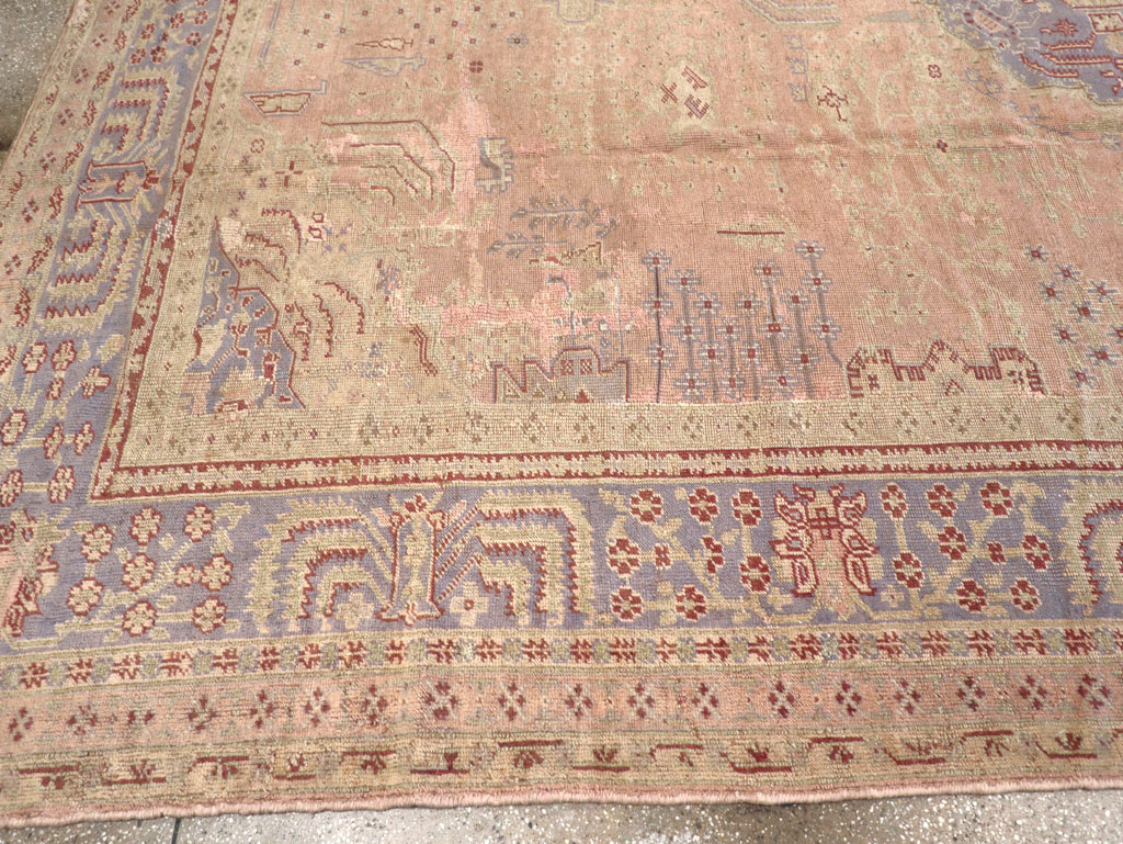 An Oushak Carpet, No.9920 - Gsblank