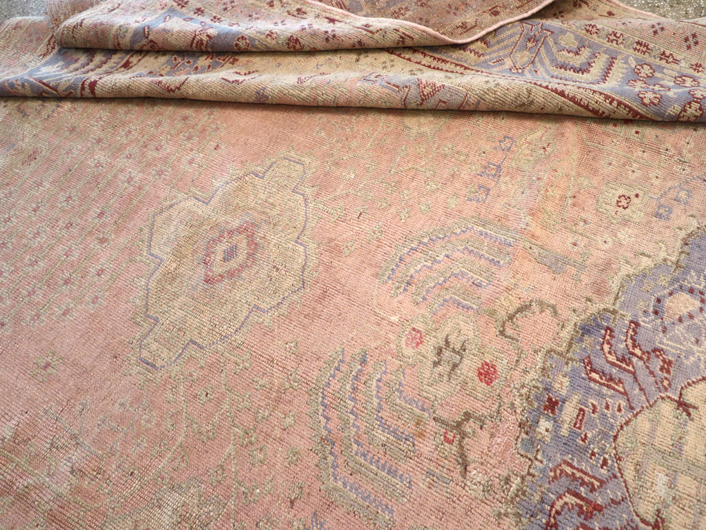 An Oushak Carpet, No.9920 - Gsblank
