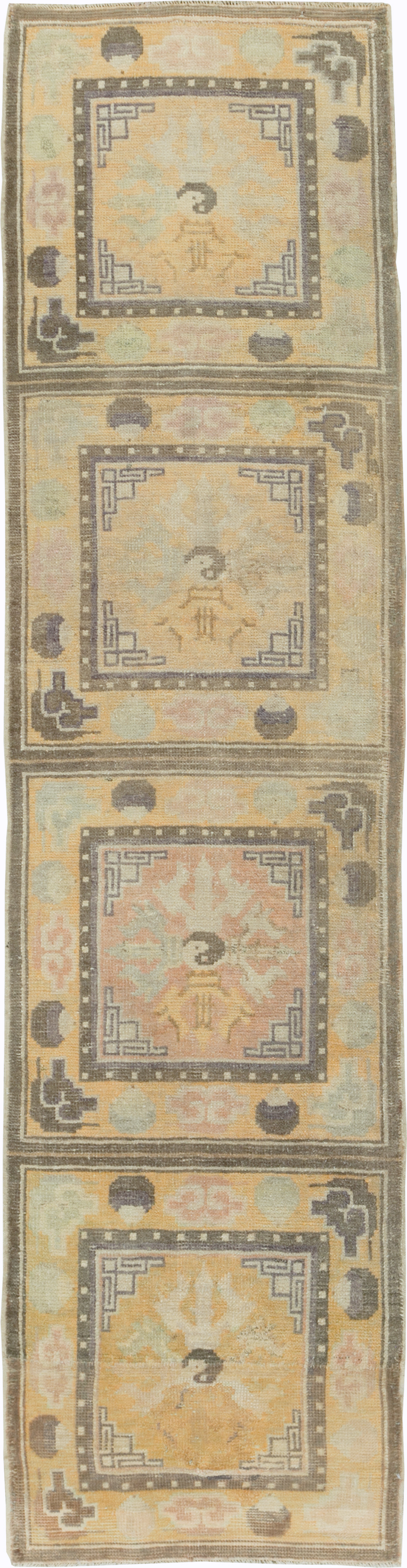 Vintage East Turkestan Samarkand Runner, No.9921 - Gsblank
