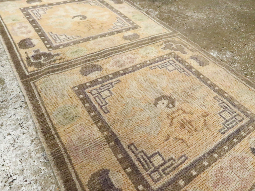 Vintage East Turkestan Samarkand Runner, No.9921 - Gsblank