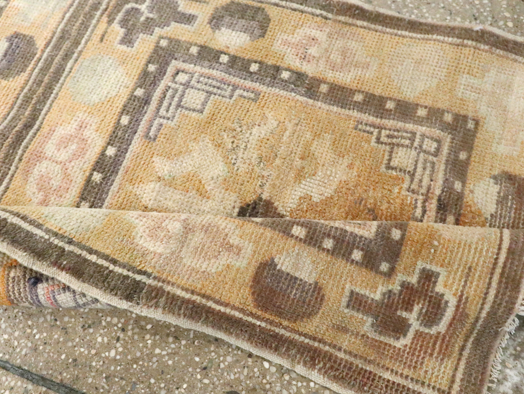 Vintage East Turkestan Samarkand Runner, No.9921 - Gsblank