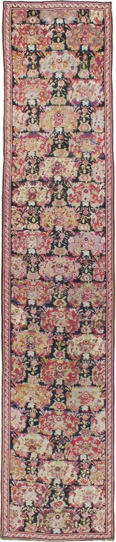 Antique Caucasian Karabagh Runner, No.9942 - Gsblank