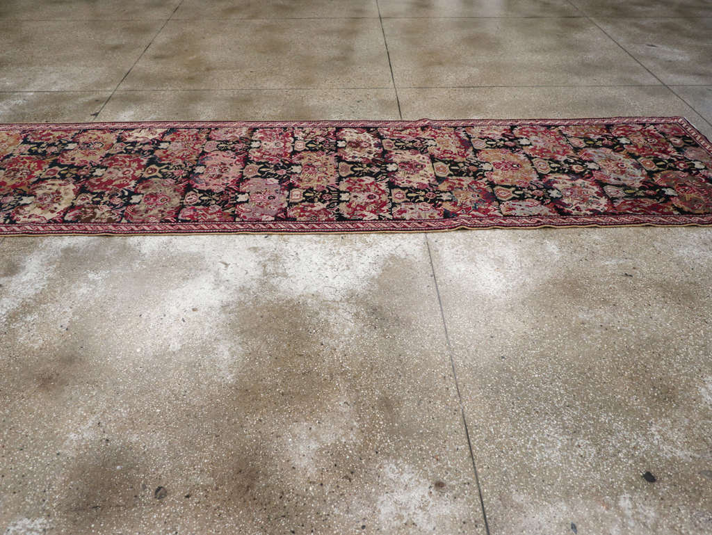 Antique Caucasian Karabagh Runner, No.9942 - Gsblank