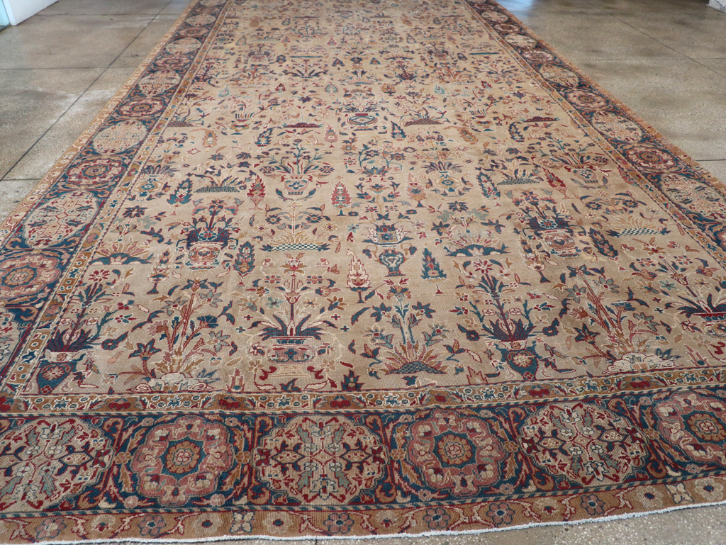 Antique Indian Lahore Carpet, No.9953 - Gsblank