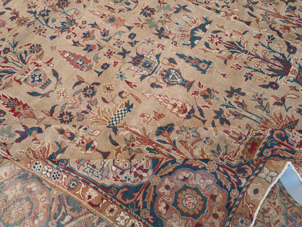 Antique Indian Lahore Carpet, No.9953 - Gsblank