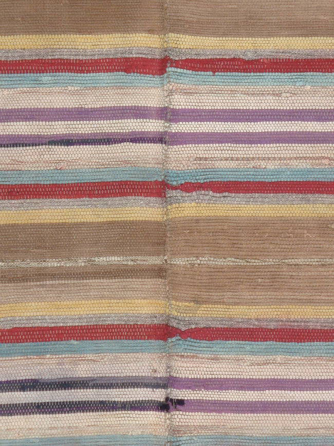 Antique American Rag Rug, No.9955 - Gsblank