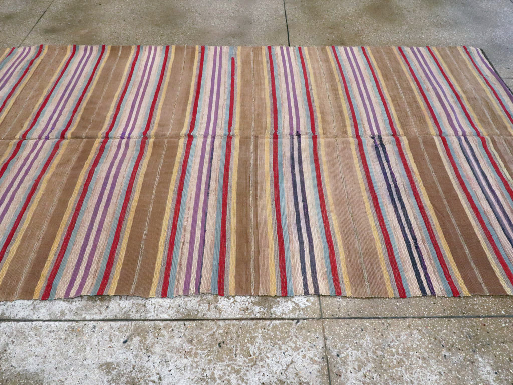 Antique American Rag Rug, No.9955 - Gsblank