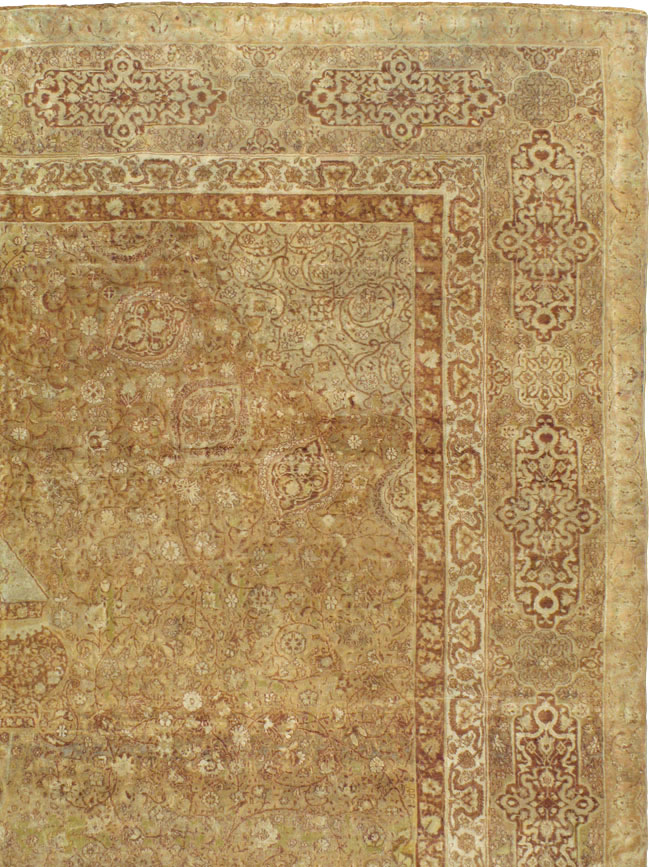 Antique Indian Agra Carpet, No.9965 - Gsblank