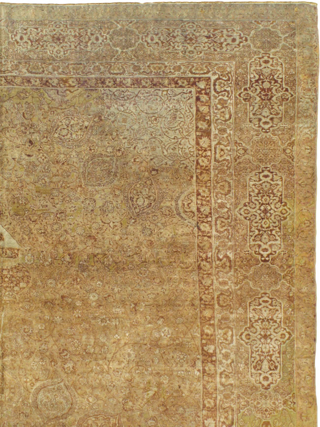 Antique Indian Agra Carpet, No.9965 - Gsblank