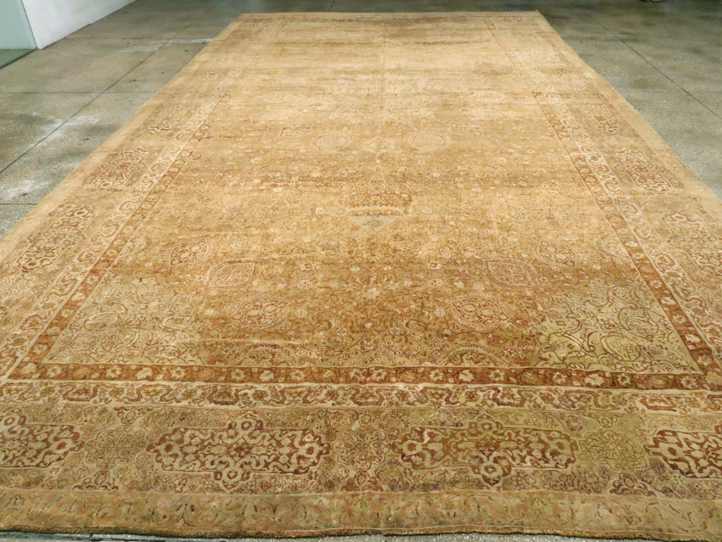 Antique Indian Agra Carpet, No.9965 - Gsblank