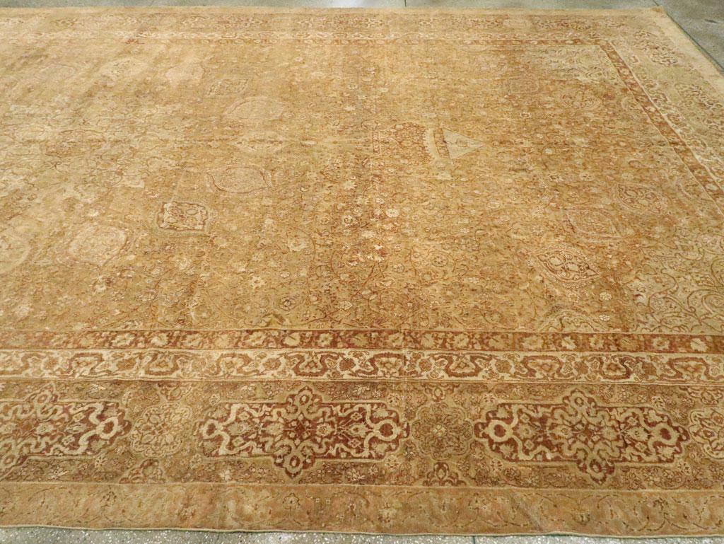Antique Indian Agra Carpet, No.9965 - Gsblank