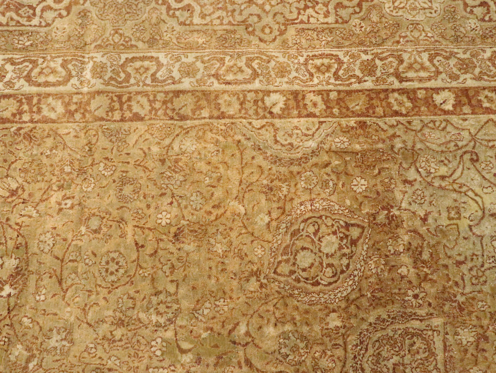 Antique Indian Agra Carpet, No.9965 - Gsblank