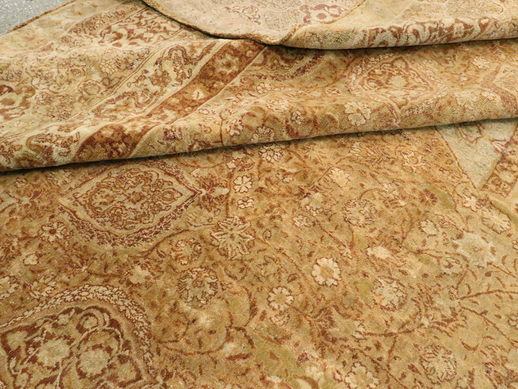 Antique Indian Agra Carpet, No.9965 - Gsblank