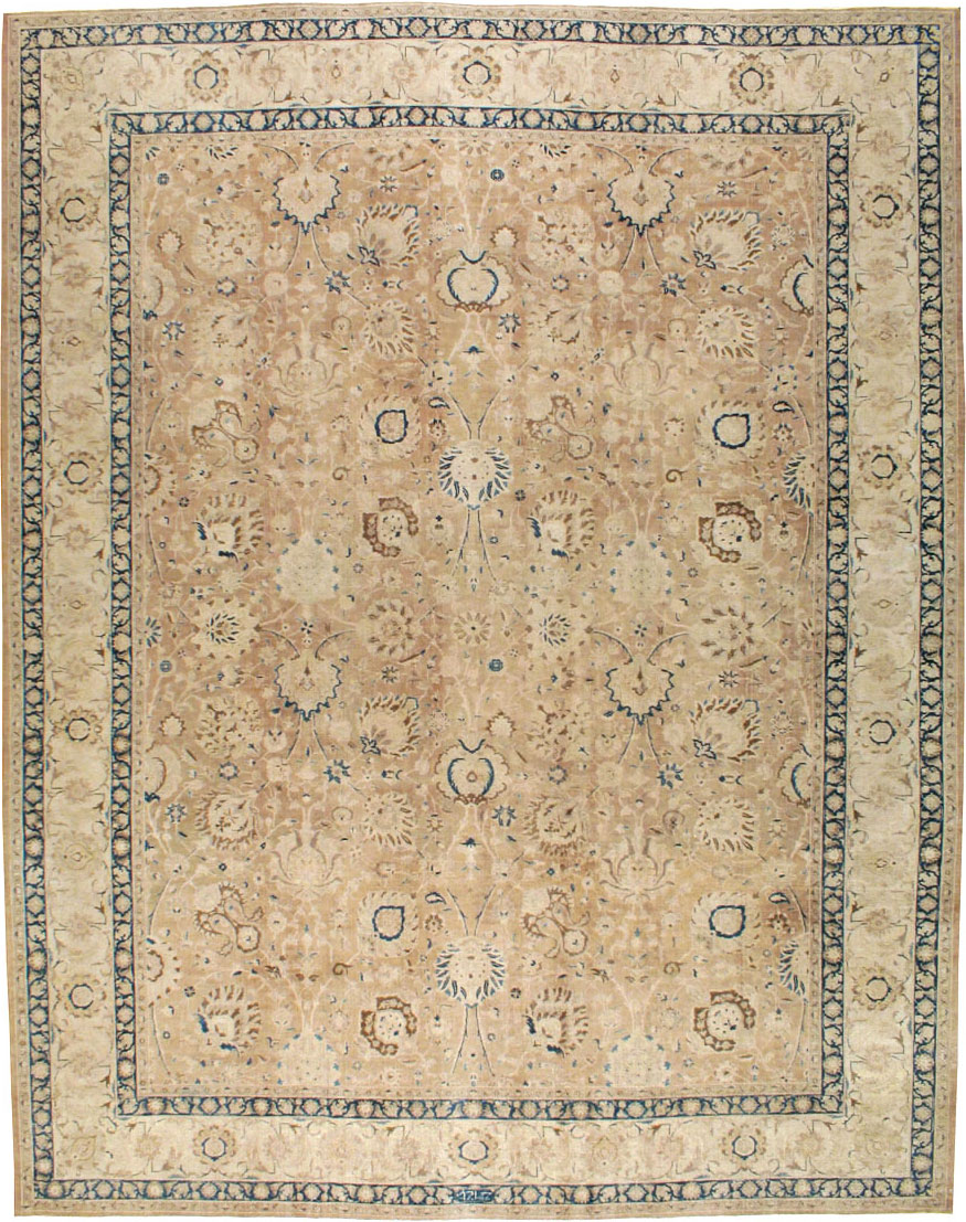 Antique Persian Tabriz Carpet, No.9985 - Gsblank