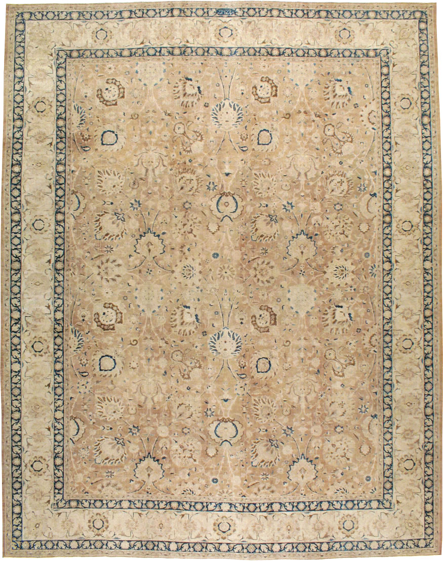 Antique Persian Tabriz Carpet, No.9985 - Gsblank