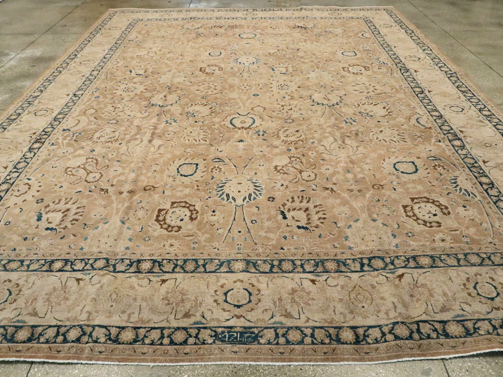 Antique Persian Tabriz Carpet, No.9985 - Gsblank