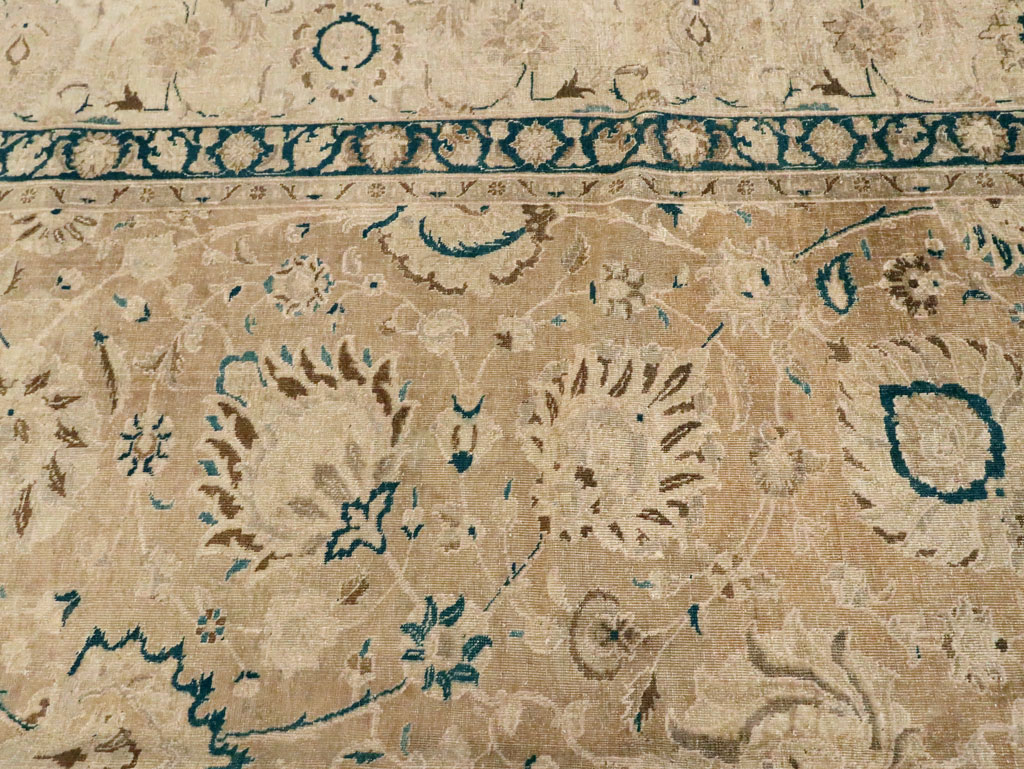 Antique Persian Tabriz Carpet, No.9985 - Gsblank