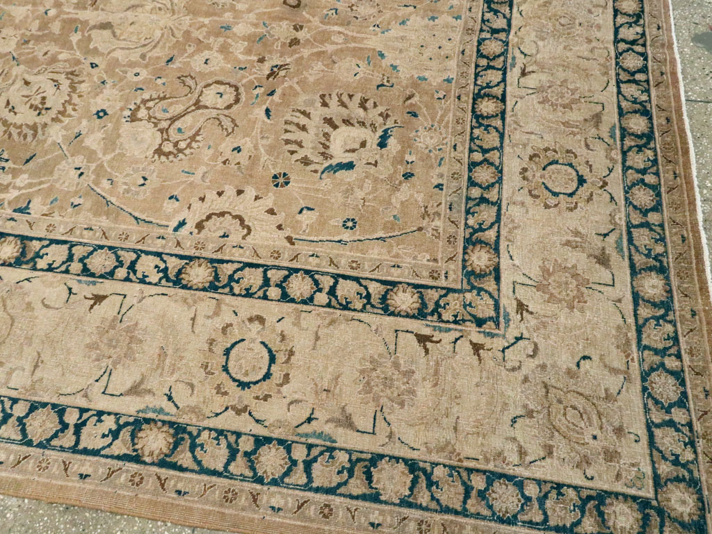 Antique Persian Tabriz Carpet, No.9985 - Gsblank